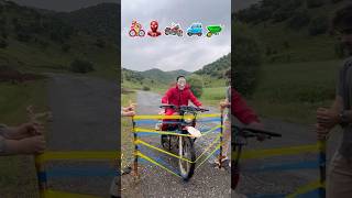 Money Heist With Different Character With Emojis 🚴🏍️🚙 moneyheist emoji actor shorts [upl. by Gherardi]