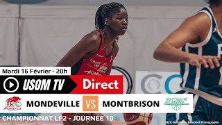 LF2 J10  USO Mondeville Vs Montbrison  MATCH COMPLET [upl. by Adle607]