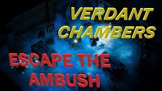 Pathfinder Kingmaker  Challenging mode  Verdant Chambers  Escape the ambush [upl. by Braca993]