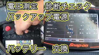 😄 バッテリー 交換 バックアップ電源 診断チェック 動画 Ｓ３２１Ｍ ピクシス Ｓ３２１Ｖ ハイゼット カーゴ S321V HIJET CARGO ダイハツ DAIHATSU PIXIS VAN [upl. by Irama]