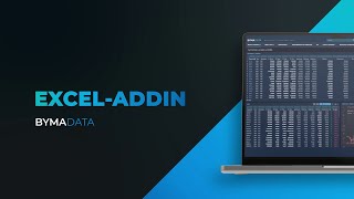 BYMA DATA EXCEL ADDIN [upl. by Yrahca]