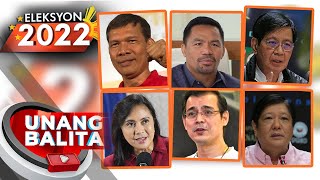 Eleksyon 2022 Presidential at VP aspirants tinalakay ang presidential debates  UB [upl. by Mandel145]