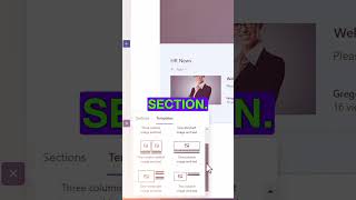 How to take advantage of Page Section Templates in SharePoint Online [upl. by Rodina]