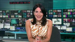 Lucrezia Millarini  ITV News 5th August 2022 [upl. by Yehtomit]