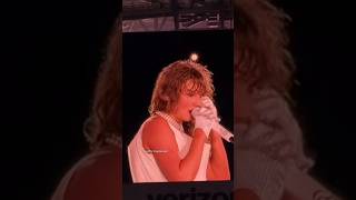 Taylor Swifts mic pack stopped working in the middle of but daddy I love him The errors tour [upl. by Euqinwahs]