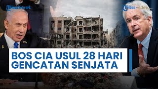 Setelah Mesir Giliran Direktur CIA Usulkan Gencatan Senjata 28 Hari di Gaza PM Israel Tolak Lagi [upl. by Sandell245]