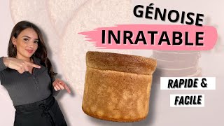 Recette de la GENOISE INRATABLE [upl. by Einhpad661]