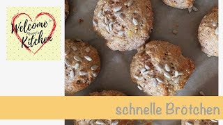 Schnelle Brötchen  Welcome Kitchen [upl. by Enirok]