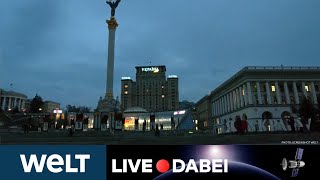 PUTINS KRIEG Luftalarm quotSchwerer RussenAngriffquot befürchtet Die aktuelle Lage in Kiew  LIVE [upl. by Ainat]