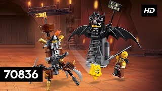 THE LEGO MOVIE 2  BattleReady Batman and MetalBeard  70836  How To Build Instructions [upl. by Ahcsim]