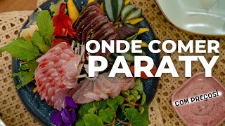 ONDE COMER E BEBER em PARATY  Guia completo com preços [upl. by Iturk]