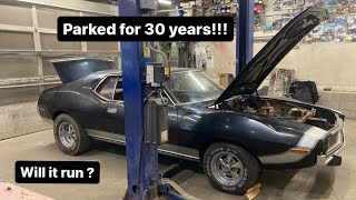 The 1973 AMC Javelin finally makes it into the shop [upl. by Rolanda]