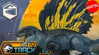 Mattel Dino Trackers Edaphosaurus Review Jurassic World Strike Attack [upl. by Hallsy785]