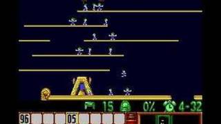 Lemmings  Fun Level 3 Solution [upl. by Skardol212]