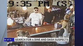 Park Ridge PD looking for dine and dash suspects [upl. by Teyut]