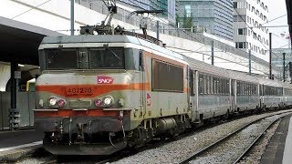 Paris Austerlitz BB7200Corail arrivée Tours [upl. by Merill384]