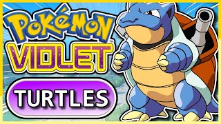 Pokémon Violet  Turtles ONLY  Hardcore Nuzlocke [upl. by Nnayrrehs]