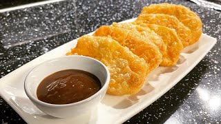 HOW TO MAKE CHIP SHOP STYLE POTATO FRITTERS  QUICK amp EASY RECIPE  LET’S COOK WITH ZAREEN [upl. by Madriene]