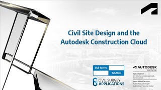 Webinar Civil Site Design and the Autodesk Construction Cloud Autodesk Docs [upl. by Willtrude]