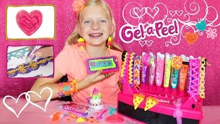 DIY Craft Time GelaPeel  3D Design Station Making Earrings amp Jewelry out of GEL [upl. by Isolda332]