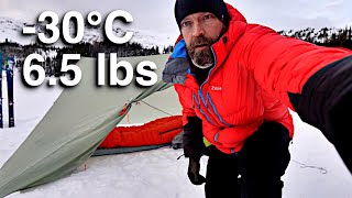 Warmest Winter Camping Sleep System  Go below 30℃ [upl. by Evangelin]