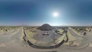 Túnel del Templo de la Serpiente Emplumada Teotihuacan [upl. by Imik]