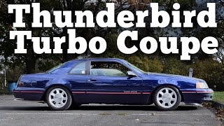 Absolutely perfect 1988 Ford Thunderbird Turbo Coupe in the CAR WIZARDs shop Time warp time [upl. by Atwater136]