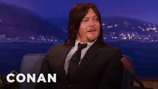 Norman Reedus On Daryls Sexuality  CONAN on TBS [upl. by Akimrehs]