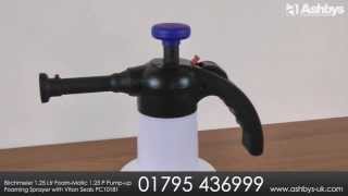 Birchmeier FoamMatic  Foamatic 125 E Pumpup Foaming Sprayer [upl. by Akeemaj]