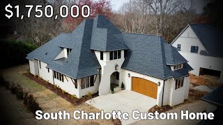 South Charlotte Custom Home  4300 SF 5 Beds 45 Baths  7005 Chateau Bordeaux Ln [upl. by Peyton330]