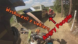 Wyskoczyli z SIEKIERĄ i wjechali w QUADA🤬 Angry People vs Bikers 👿 [upl. by Erihppas]