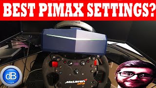 Pimax 8KX Through The Lenses  Best Settings Sim Racing [upl. by Letnoj]