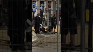 Guard Faints On Side Of Street 😱 [upl. by Nowyt]