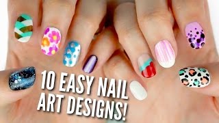 14 Easy Nails Art At Home for Beginners  Olad Beauty [upl. by Aenaj]