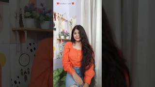 Long Hair curls routine ✨🎀heatlesshairstyleheatlesscurls longhairhairstyle naturalbeautywithriya [upl. by Pirzada]