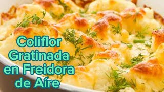 La receta de coliflor más fácil en freidora de aire y MAMBO [upl. by Leeda]