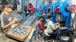 Amazing Manufacturing Process Of Honda Horn In Factory  Mass Production Process Of Bike Horn [upl. by Nyre]