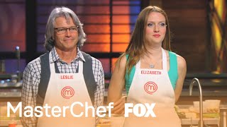 Leslie And Elizabeths Chicken Oysters  Season 5 Ep 16  MASTERCHEF [upl. by Picardi]