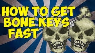 Terraria how to get bone key fast [upl. by Ayotak]