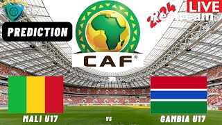 Mali vs Gambia CAF U17 Africa Nations Cup 2024 Qualification 2024 SEMI FINAL [upl. by Ezarra]