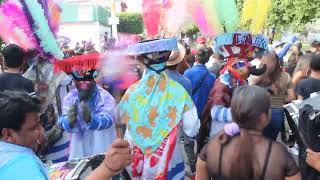 Chinelos Santa Ines4 Cuautla Morelos 2022 Banda El Paraìso de Yautepec Morelos de Martín Espindola [upl. by Einaj]