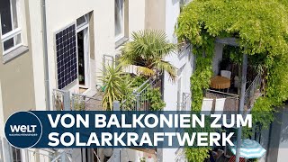 STROMPREISEXPLOSION Strom vom eigenen Balkon – was können die MiniSolaranlagen [upl. by Richey]