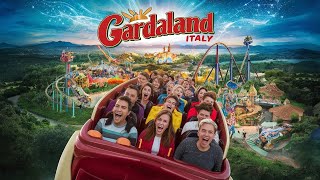 NEW Gardaland Italy 2024 4k 60fps  Gardaland Vlog verona [upl. by Ayaet]