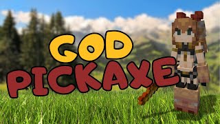 How to Get a God Pickaxe in Minecraft  Minecraft Tutorial 2024 [upl. by Lebazej]