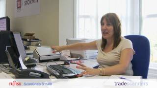 Fujitsu ScanSnap S1500  Customer Video Review [upl. by Pennebaker]