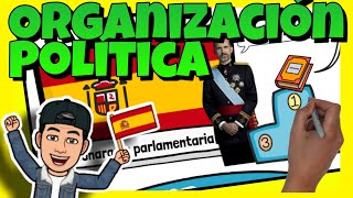 🌍 La ORGANIZACIÓN POLÍTICA de ESPAÑA para niños [upl. by Donell]