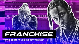 Travis Scott – FRANCHISE FL Studio Remake ft Young Thug FLP [upl. by Siuqcram]