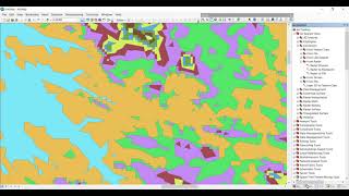 Contour lines to Contour Polygon Process [upl. by Eittik]