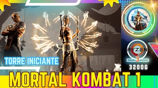 MORTAL KOMBAT 1 TANYA amp DARRIUS  RYZEN 3 3200G amp RX 580 8Gb VEINEDA  GAMEPLAY  TESTE EM JOGOS [upl. by Bevers]