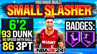 INTRODUCING MY NEW 62 SLASHER PG BUILD IN NBA 2K24 [upl. by Aniles967]